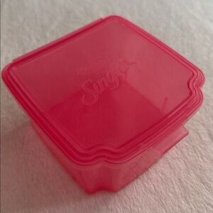 {VTG} Kraft | Singles Cheese Slices Storage Container Plastic Flip Top